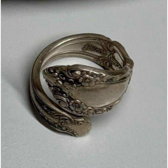 VINTAGE 925 STERLING SILVER RING SIZE 7 - Picture 2 of 9